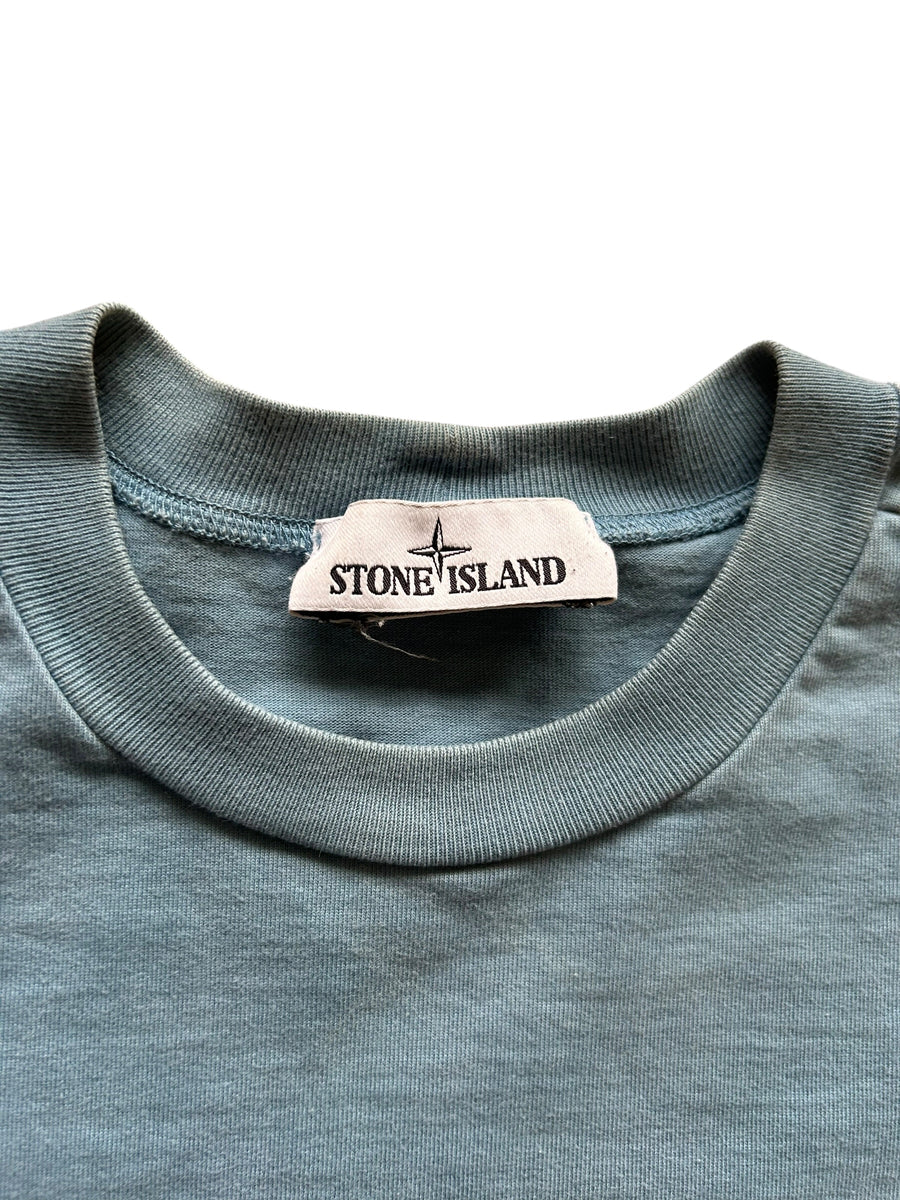 Pull Stone Island Bleu Clair