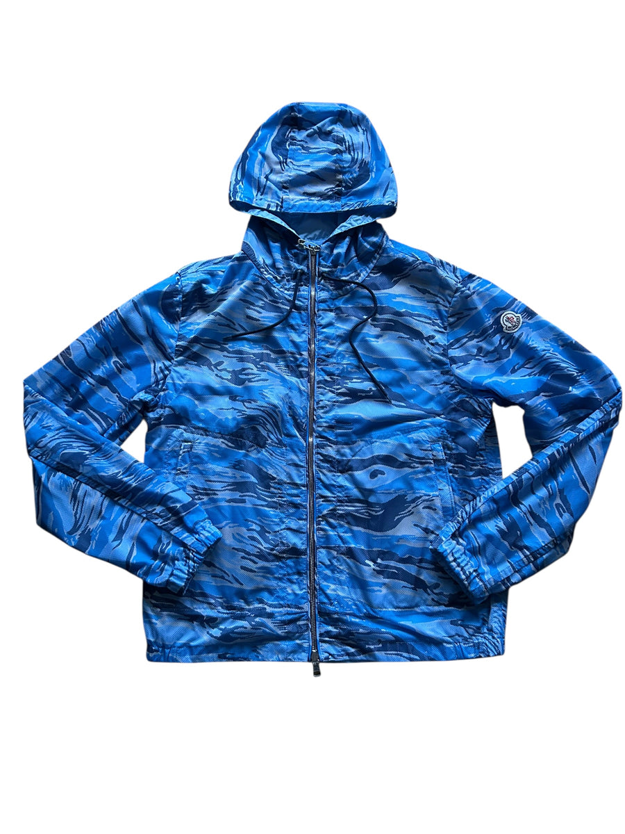 Veste Réversible Moncler Camo Bleue ciel