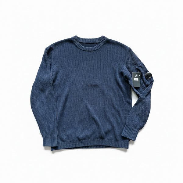 Pull Cp Company Marine Côtelé