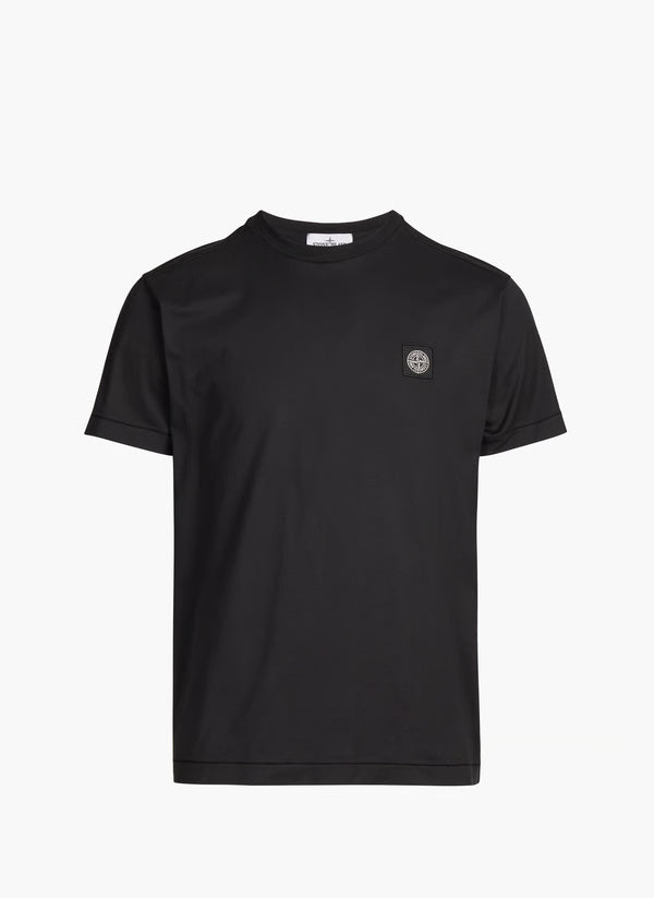T-Shirt Stone Island Coton Classique Noir