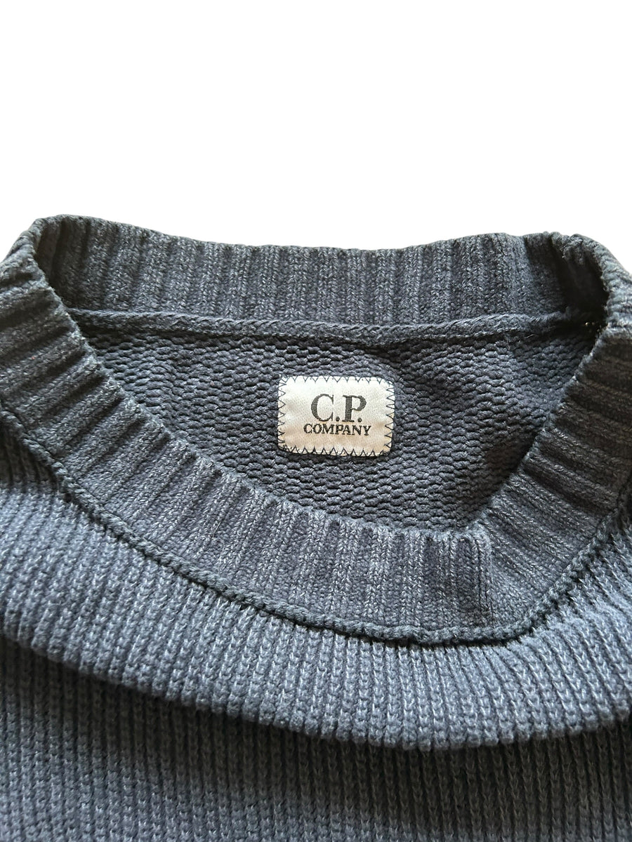 Pull Cp Company Marine Côtelé
