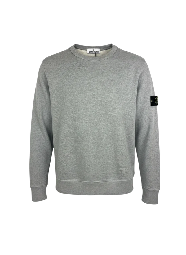 Pull Stone Island Gris Col Rond