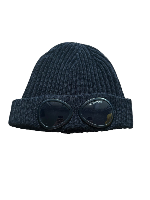 Bonnet Cp Company Laine Noir