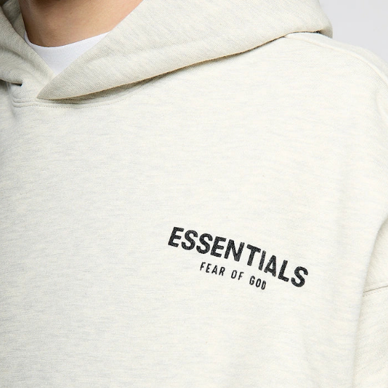Fear of God Essentials (SS22) Hoodie Light Oatmeal