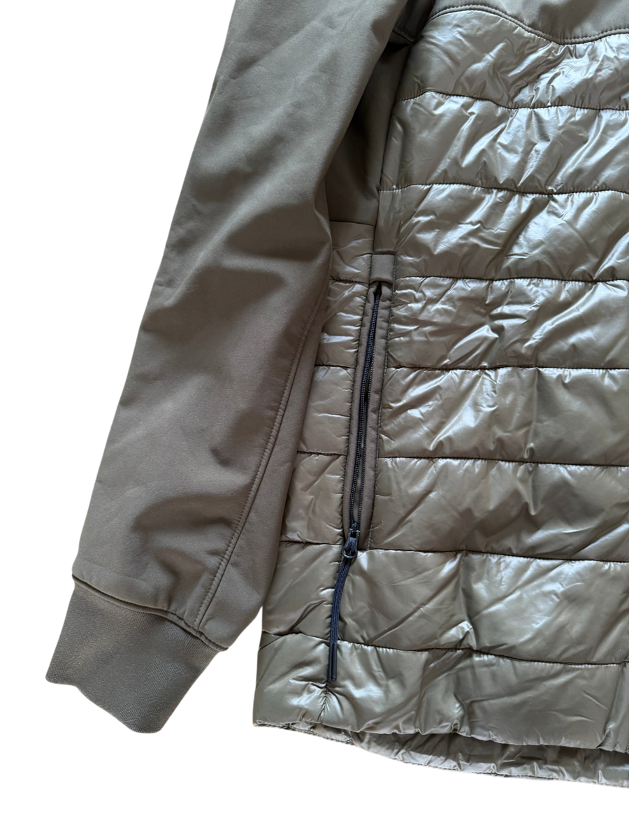 C.P. Company - Veste Bi-Matière Kaki