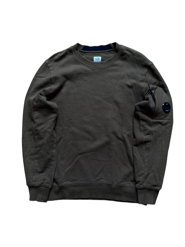 Pull Col Rond C.P. Company - Kaki