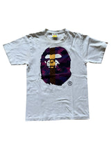 T-shirt bape camo milo violet