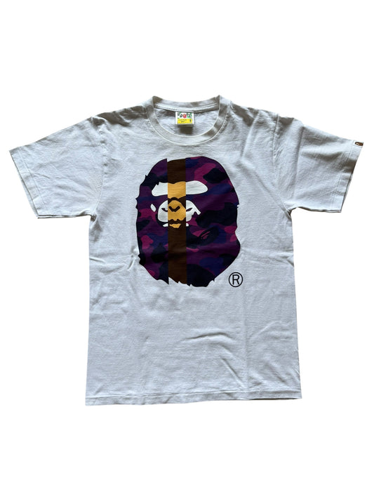 T-shirt bape camo milo violet