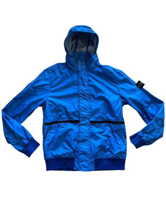 Veste imperméable stone Island bleu