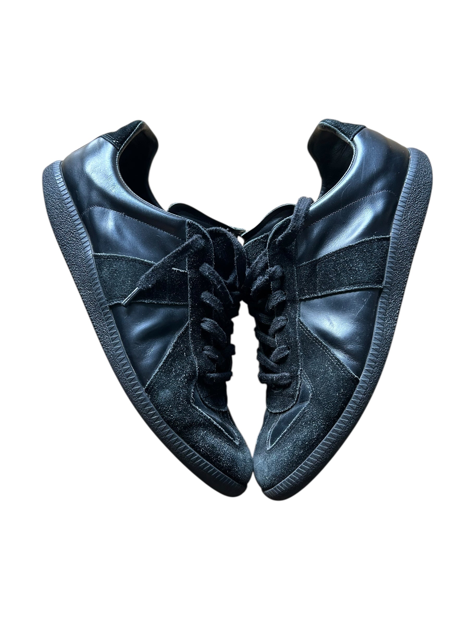 Replica shoes maison margiela gats black