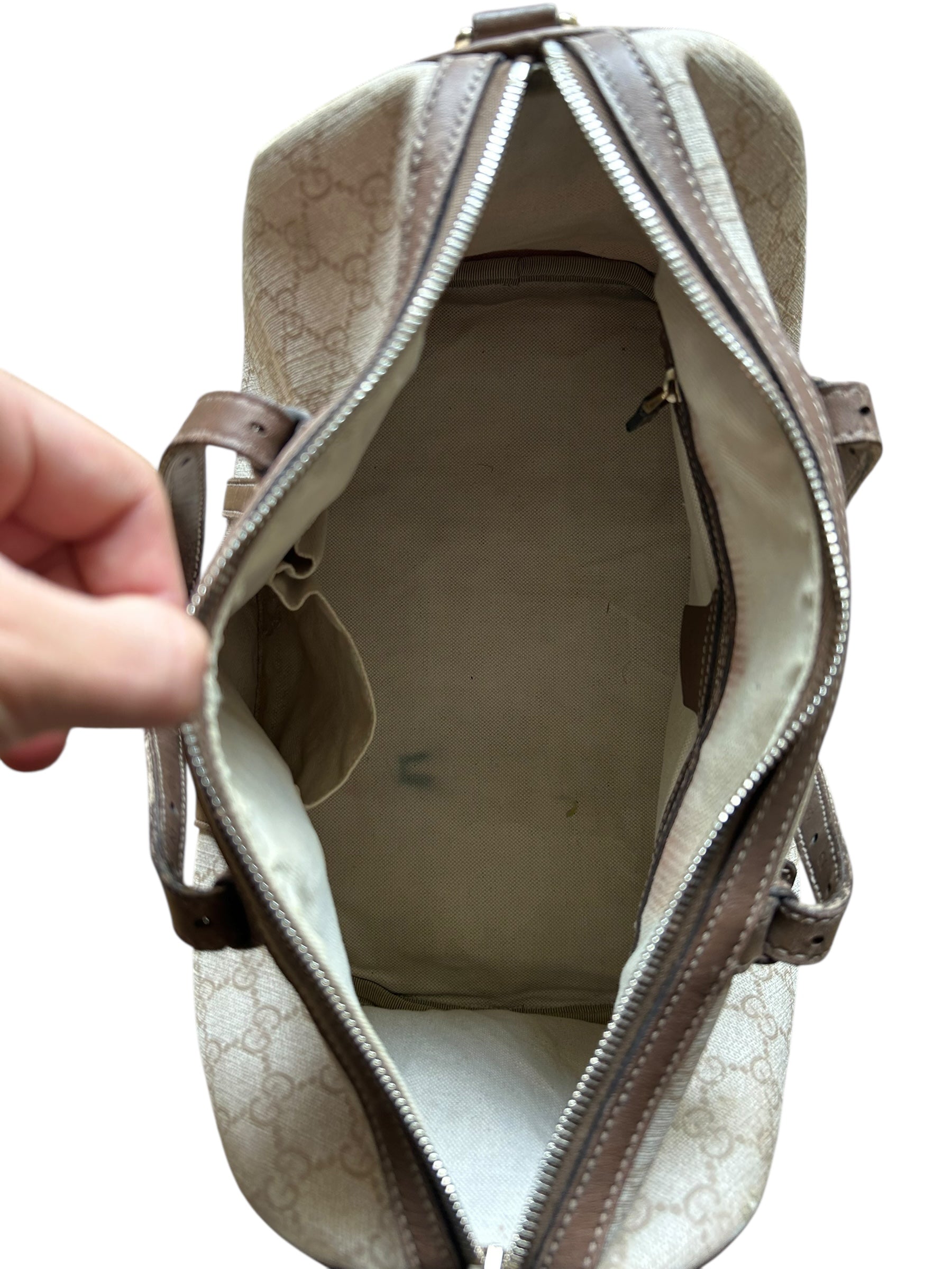 Sac Gucci Boston Vintage Beige