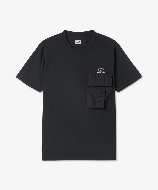 T-Shirt C.P. Company Pocket Logo Noir