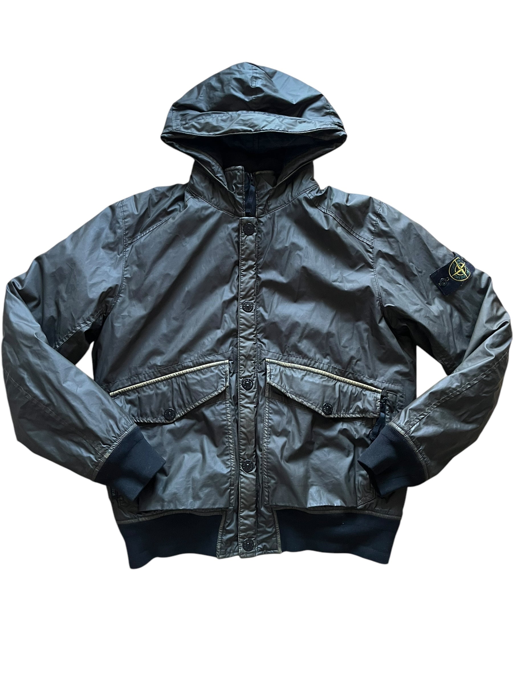 Veste aviateur Stone Island kaki