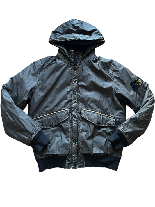 Veste aviateur Stone Island kaki