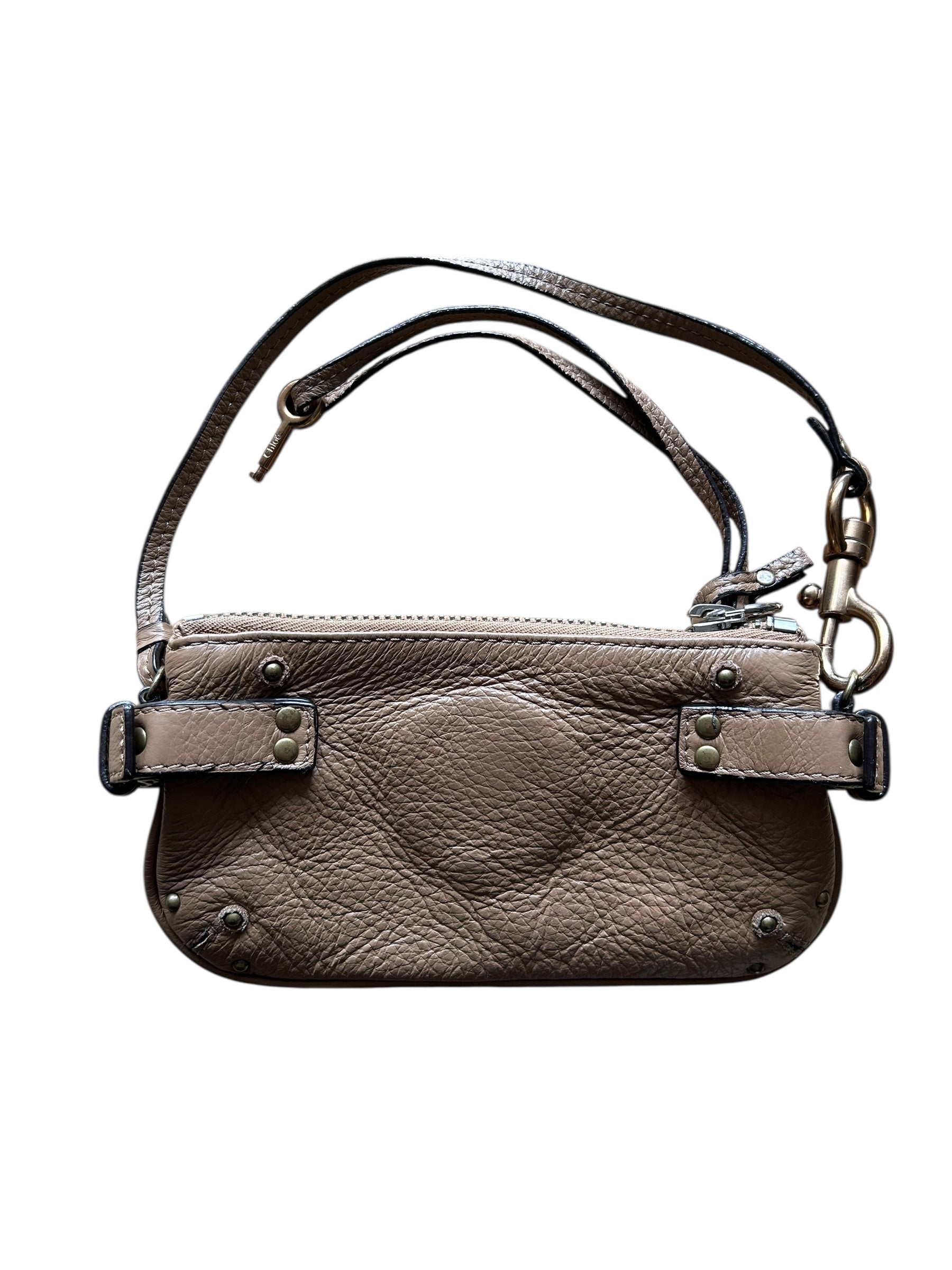 Sac baguette Chloé paddington marron clair