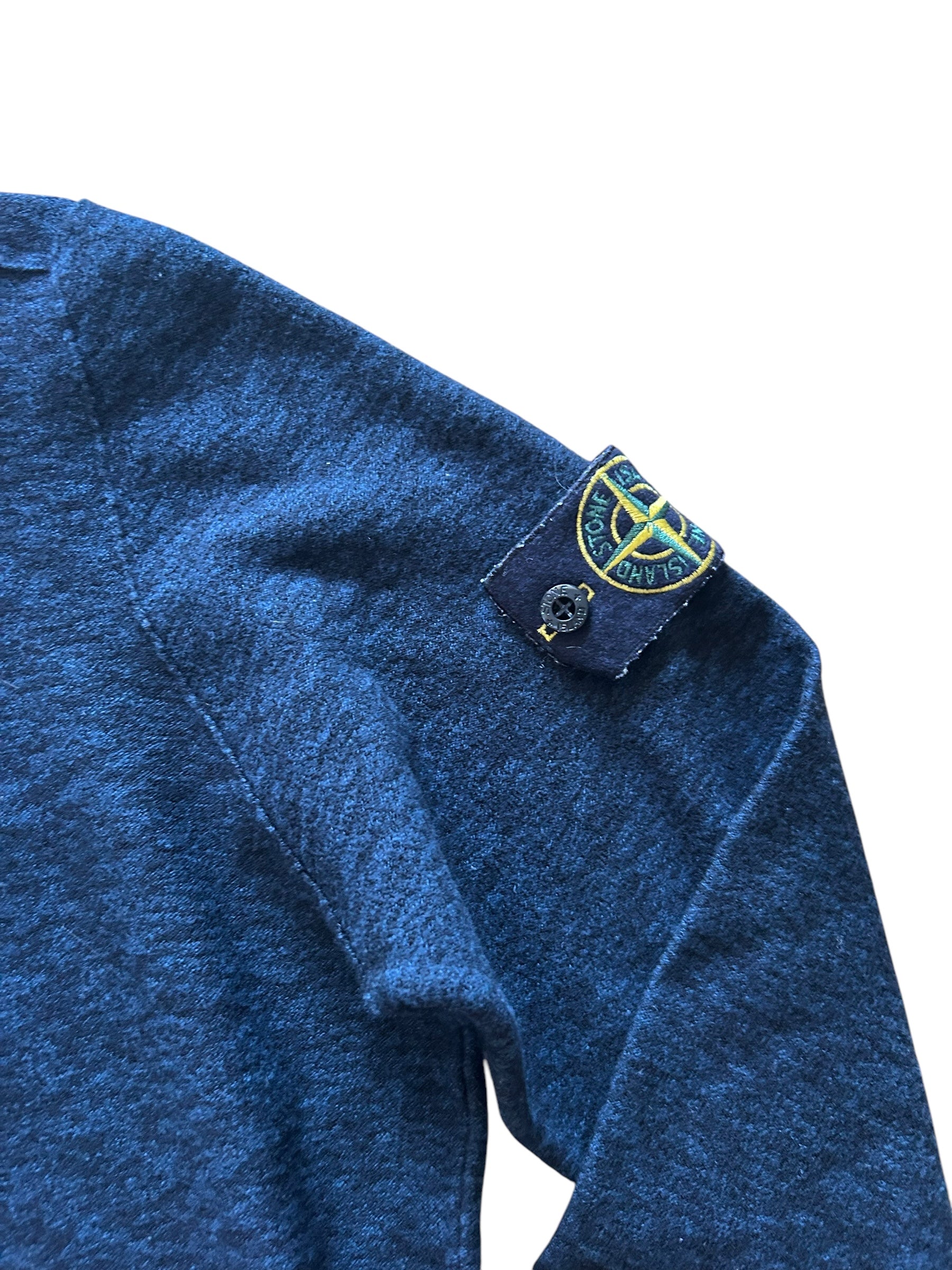 Pull Stone Island bleu marine avec motif