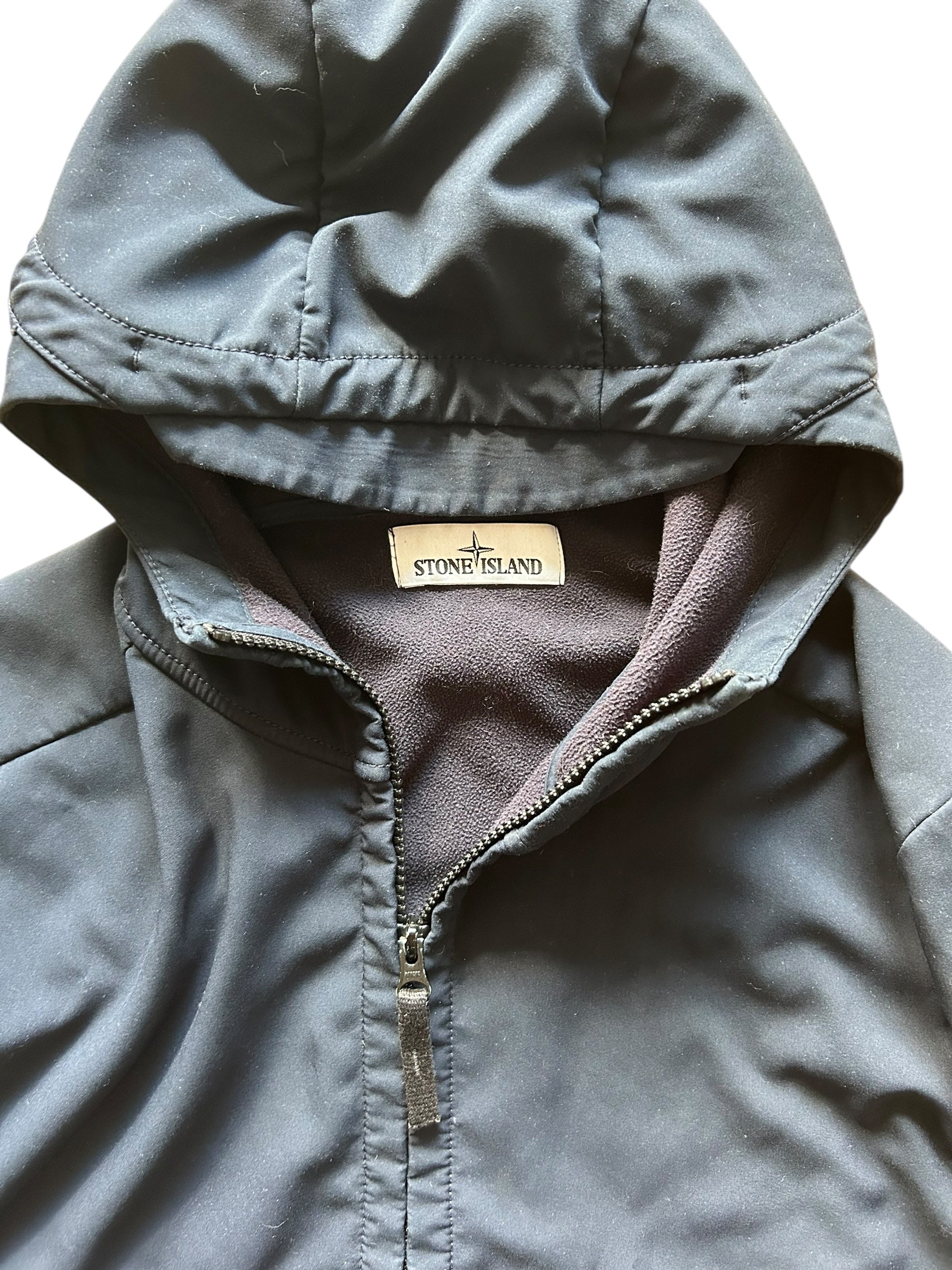 Veste stone Island Shell bleue marine fine