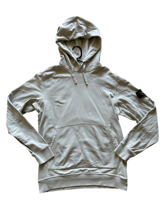 Pull Stone Island crème à capuche