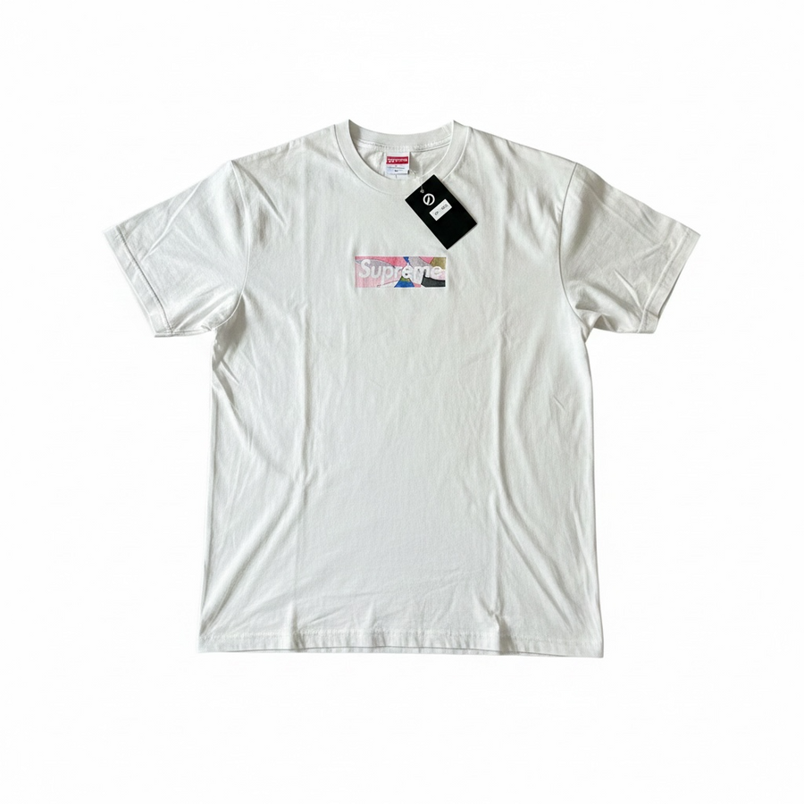 Tee Shirt Supreme x Emilio Pucci Blanc