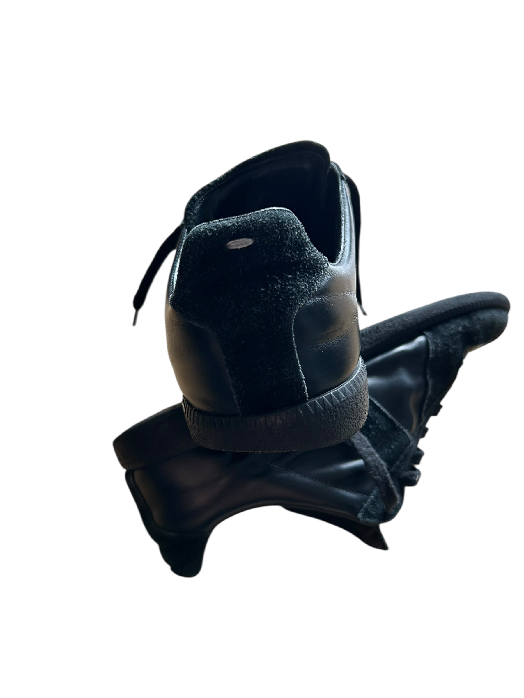 Replica shoes maison margiela gats black