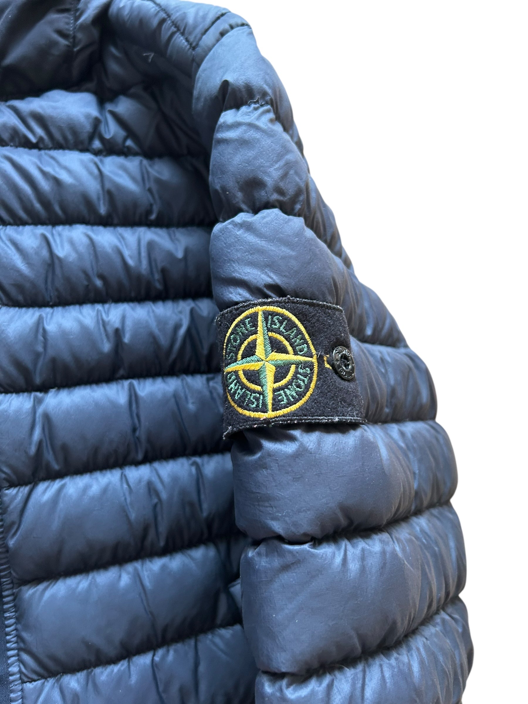 Veste matelassé stone Island bleu