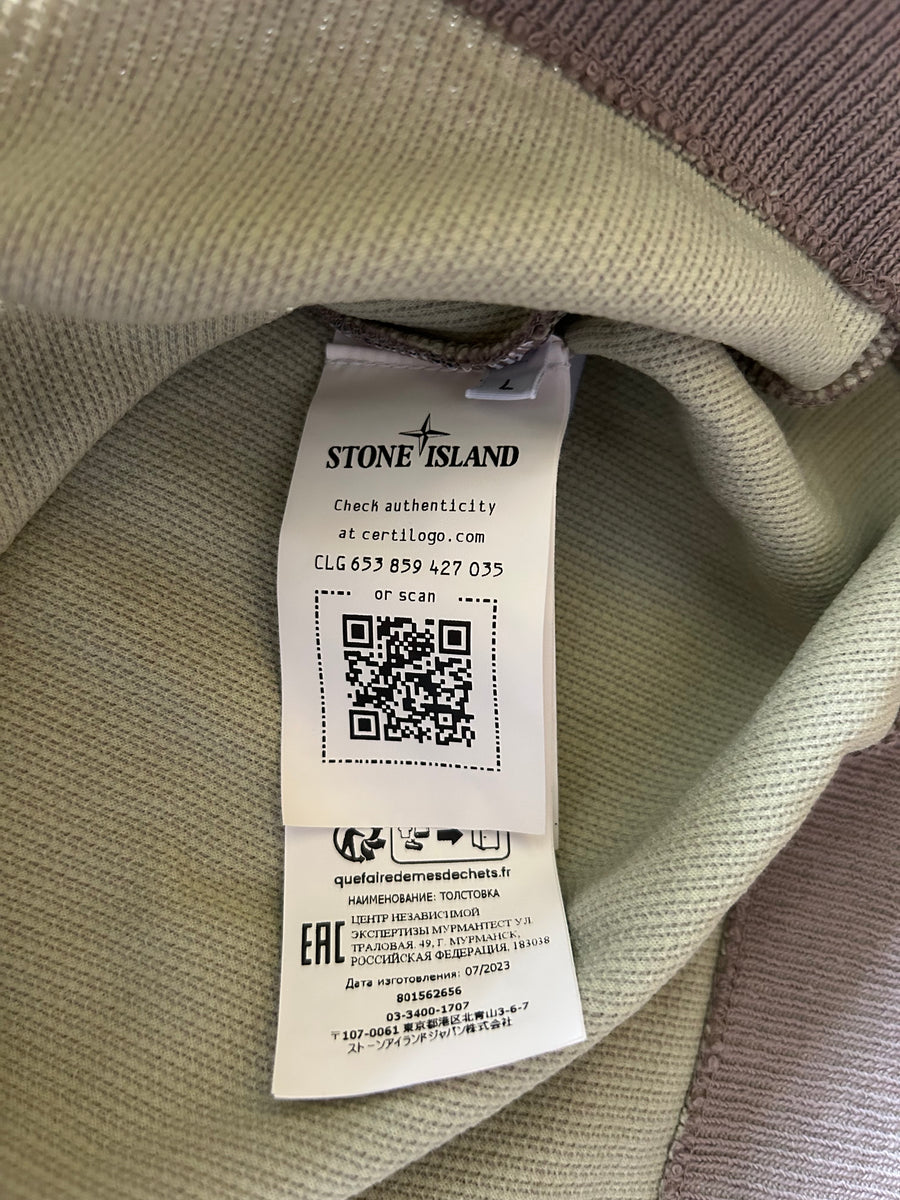 Pull Stone Island Marron Clair