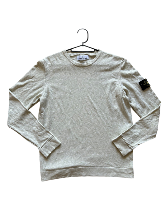 Pull crème Stone Island fin