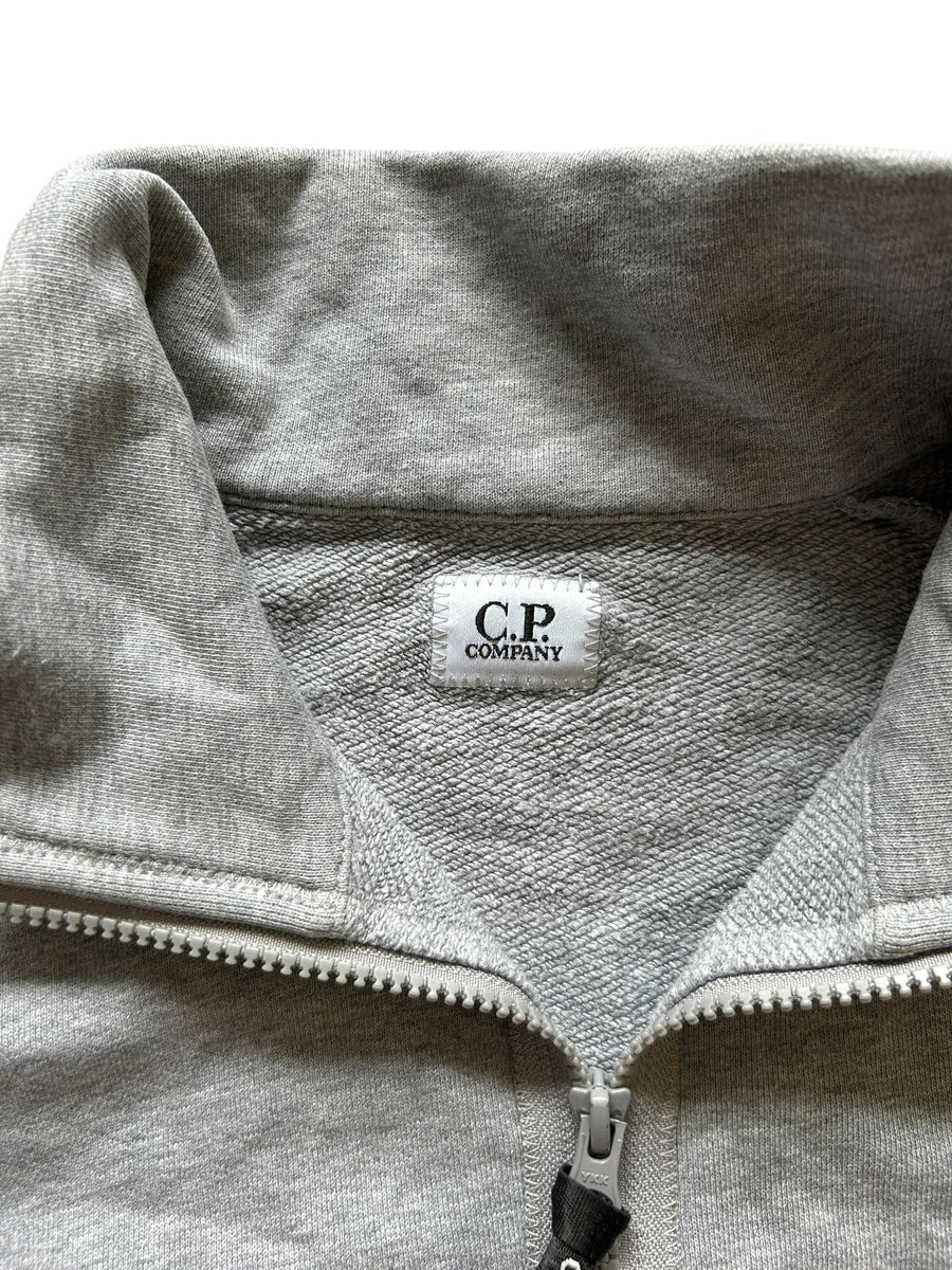 Pull Cp Company Zip Gris