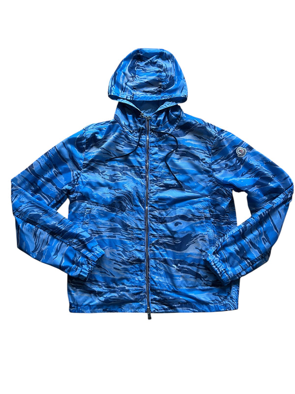 Veste Réversible Moncler Camo Bleue ciel