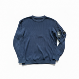 Pull Cp Company Marine Côtelé