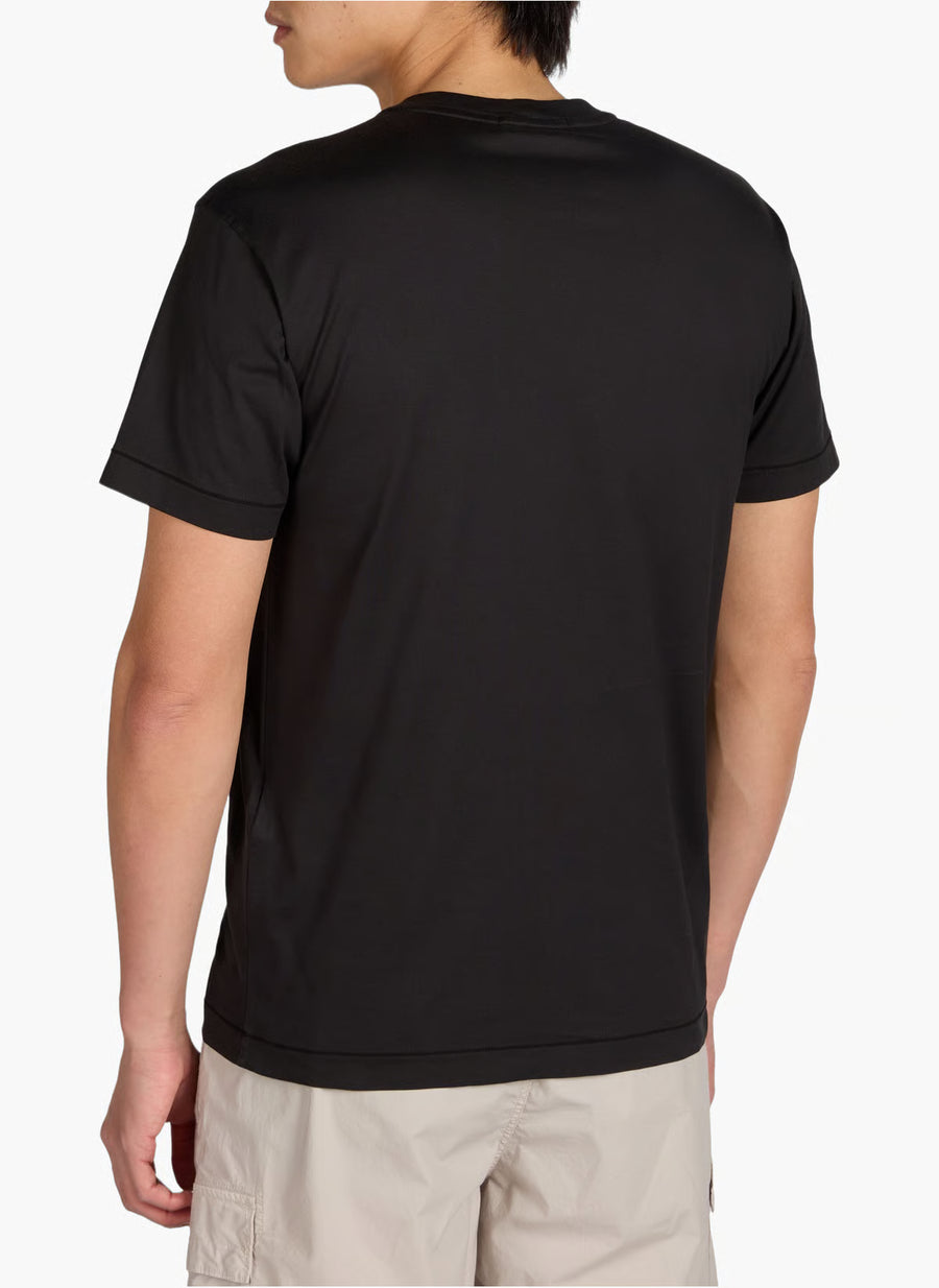 T-Shirt Stone Island Coton Classique Noir