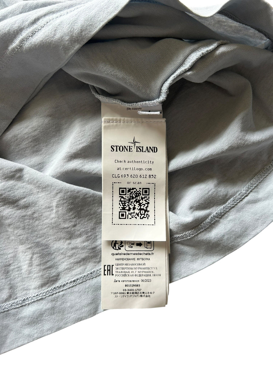 Tee Shirt Stone Island Gris