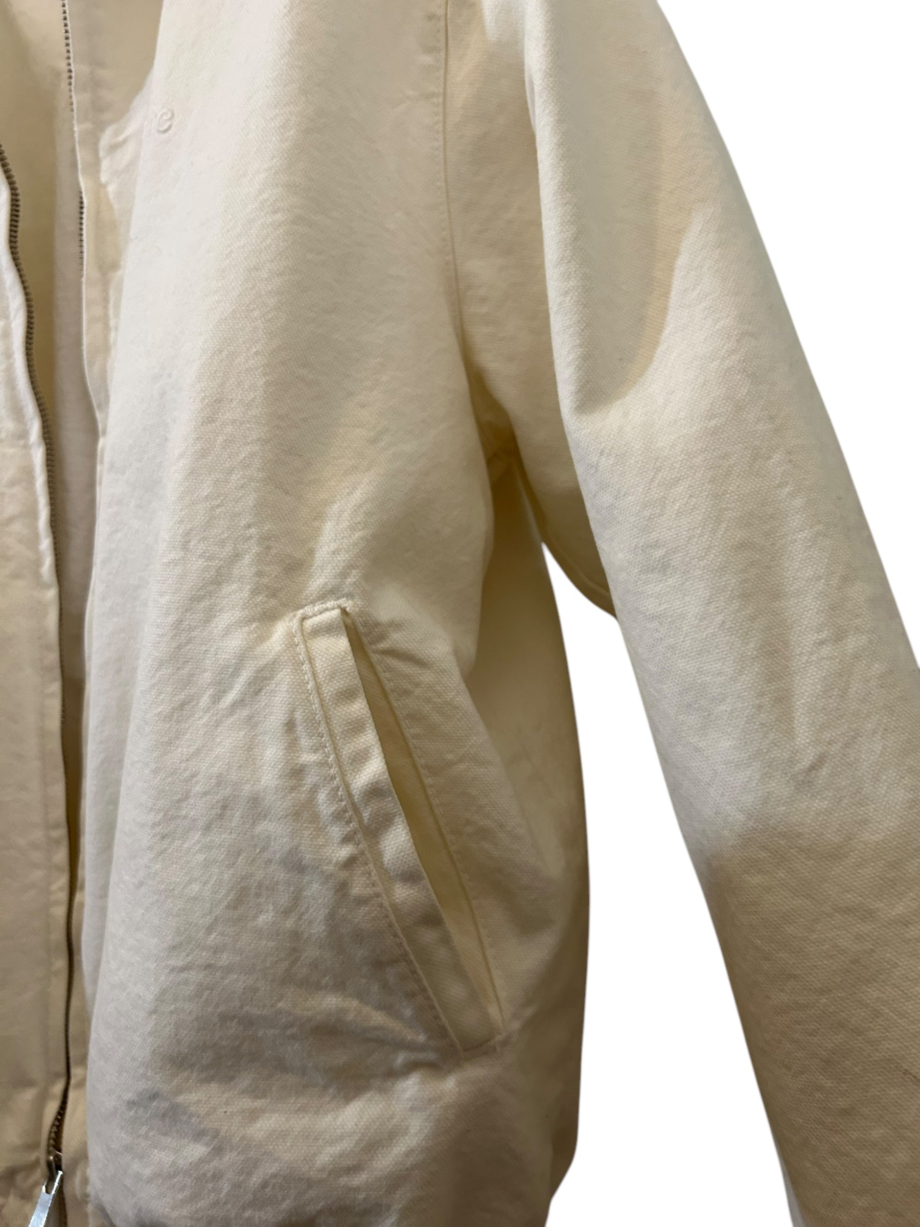 Arte embroidery collar jacket canvas