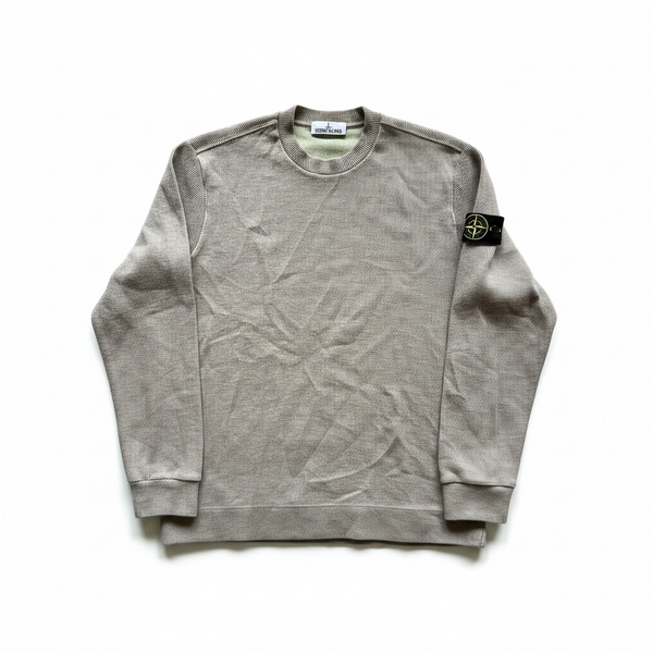 Pull Stone Island Marron Clair