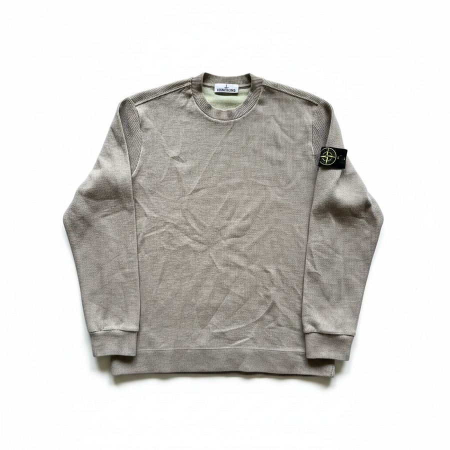 Pull Stone Island Marron Clair