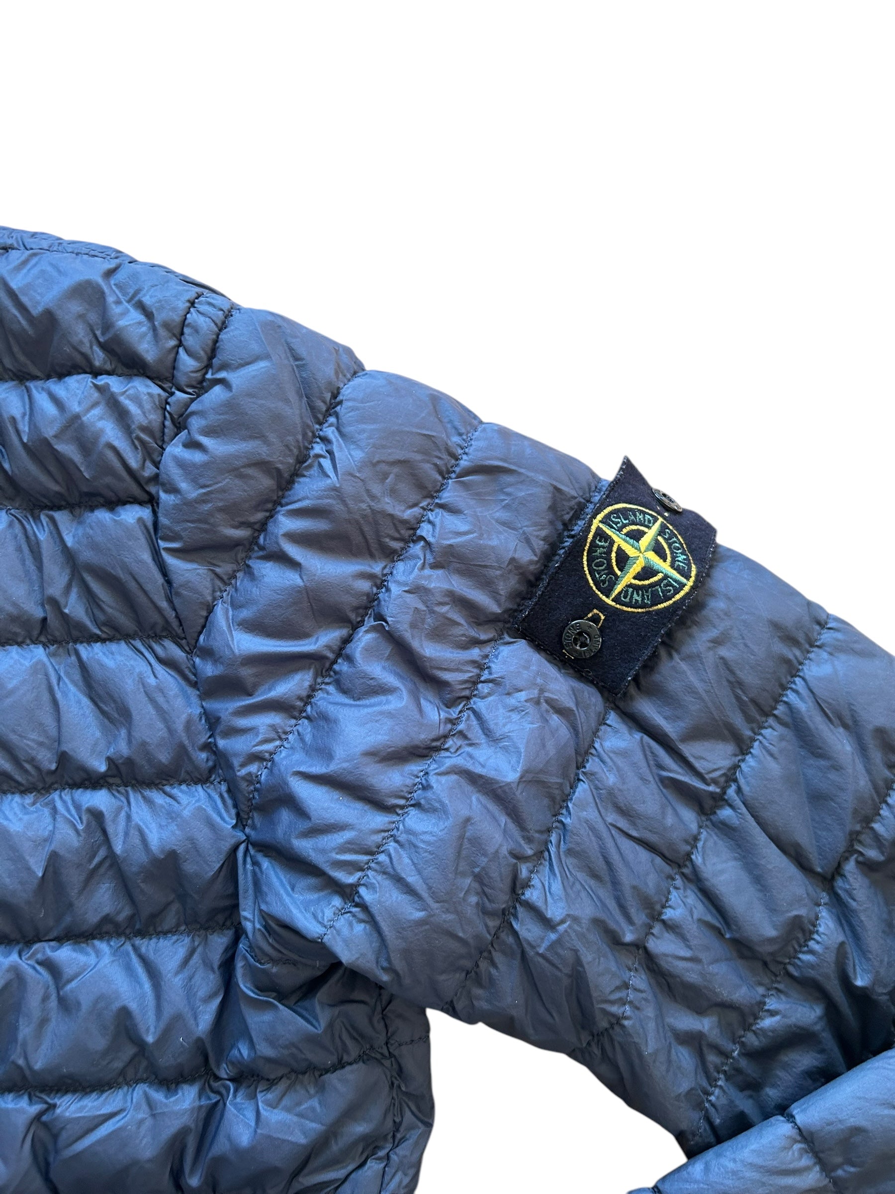 Veste matelassé stone Island bleu