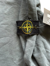 Pull Stone Island Gris Bleuté