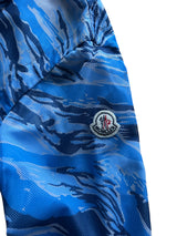 Veste Réversible Moncler Camo Bleue ciel