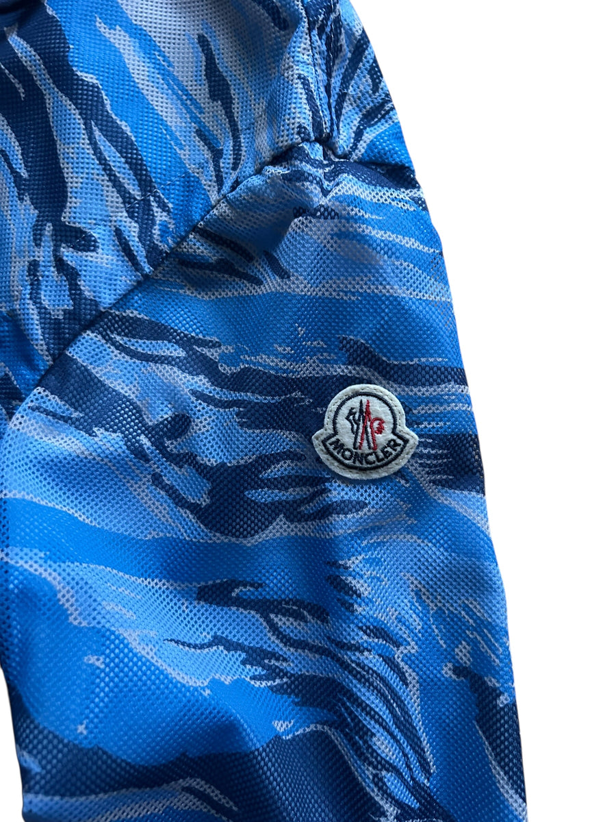 Veste Réversible Moncler Camo Bleue ciel