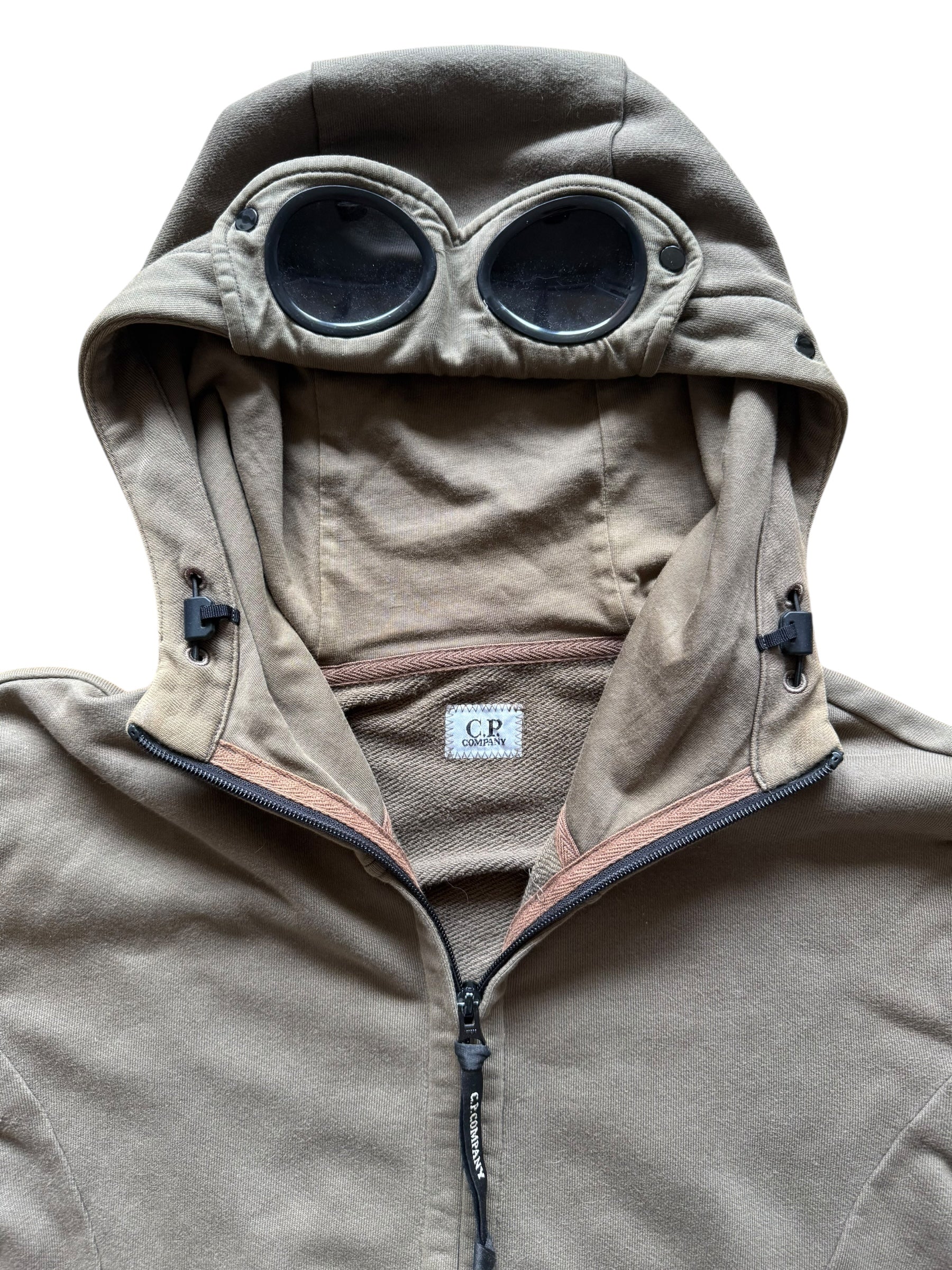 Pull Cp Company Goggle jacket sable