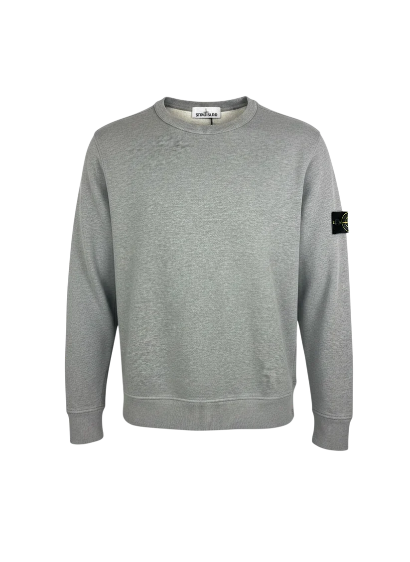 Pull Stone Island Gris Col Rond