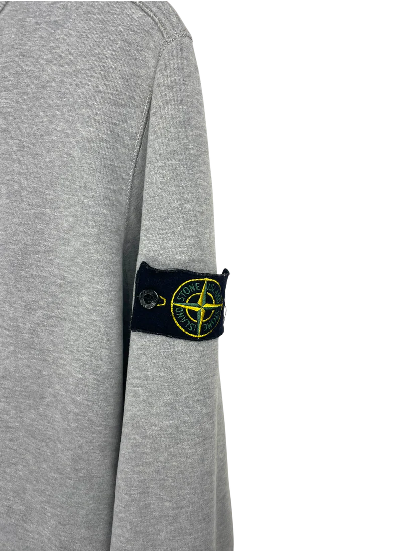 Pull Stone Island Gris Col Rond