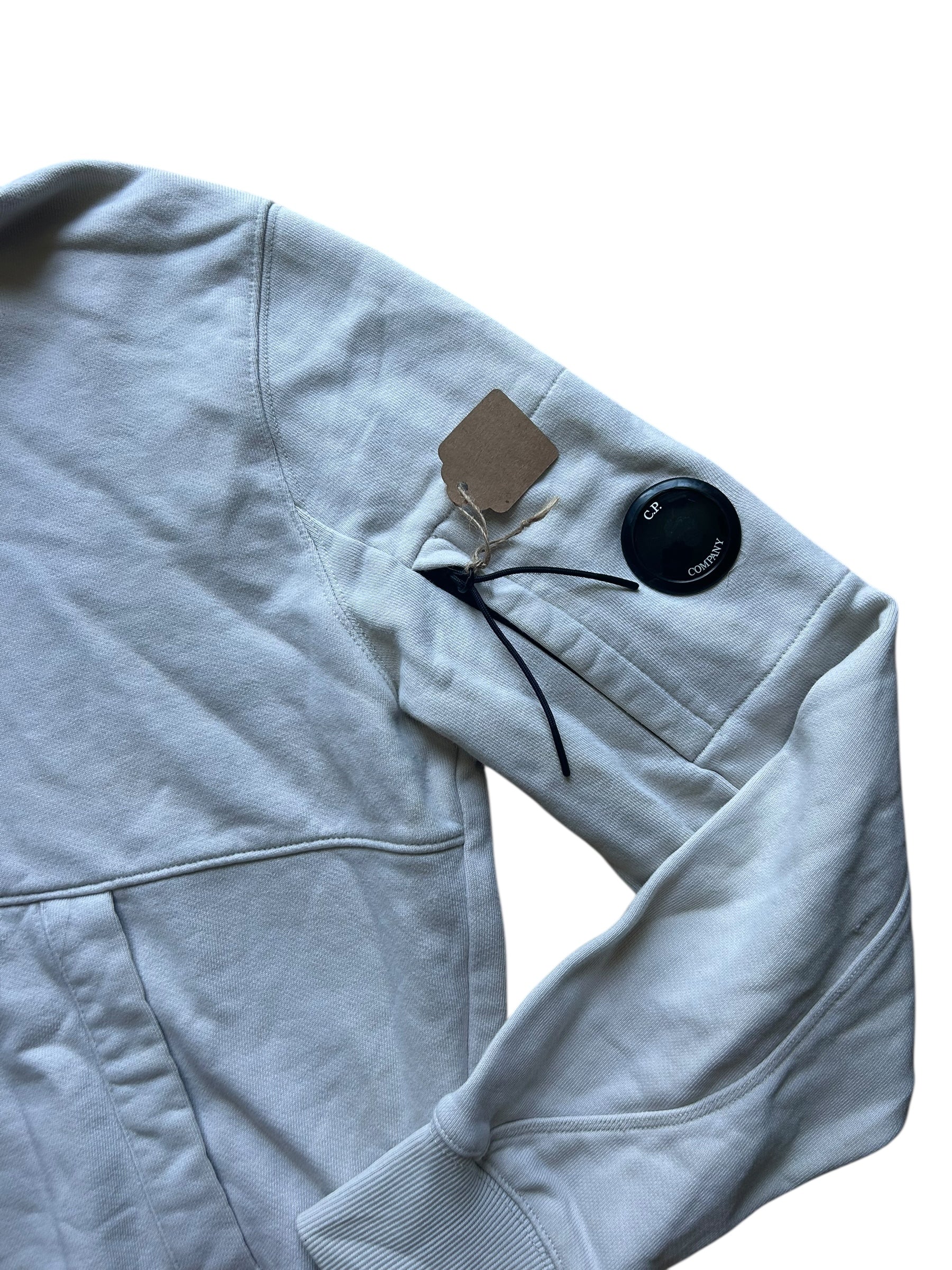 Pull capuche blanc Cp company