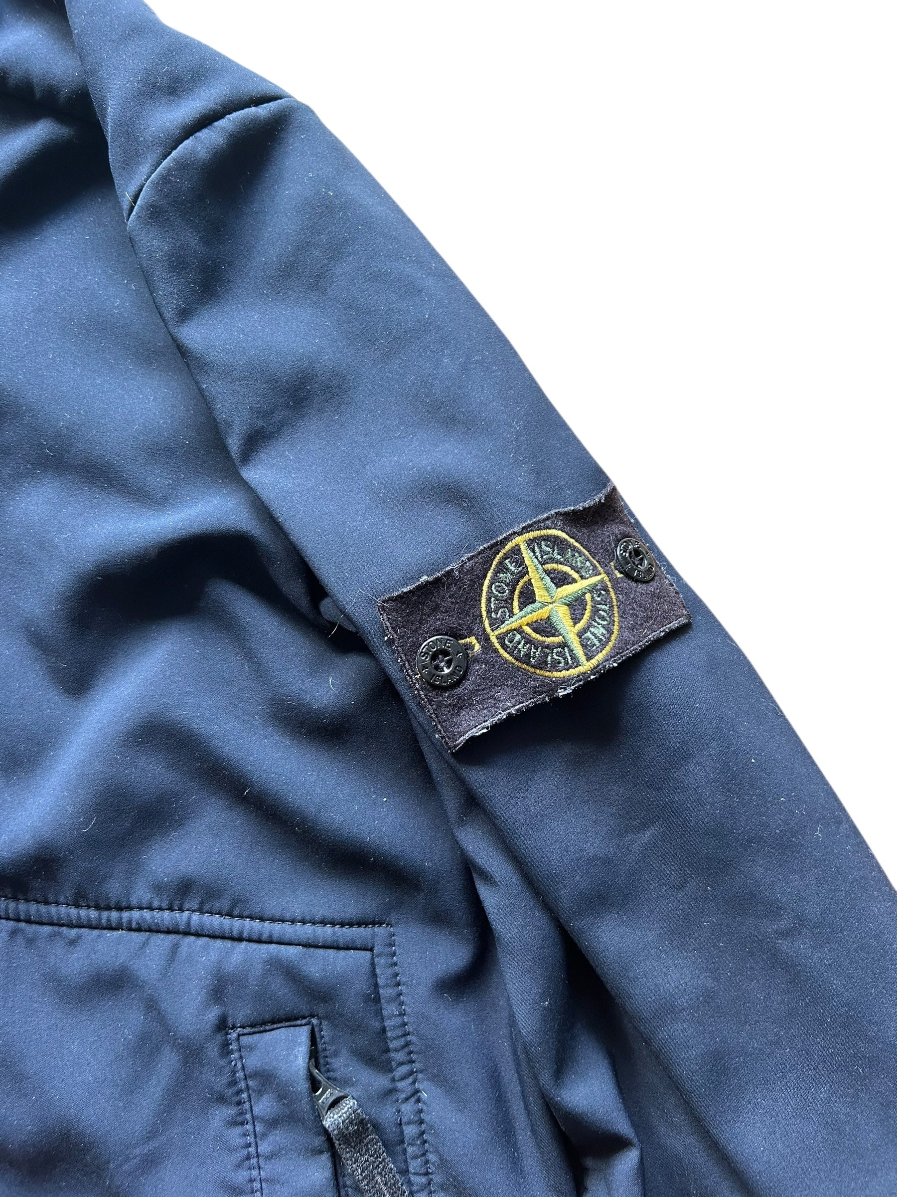 Veste stone Island Shell bleue marine fine
