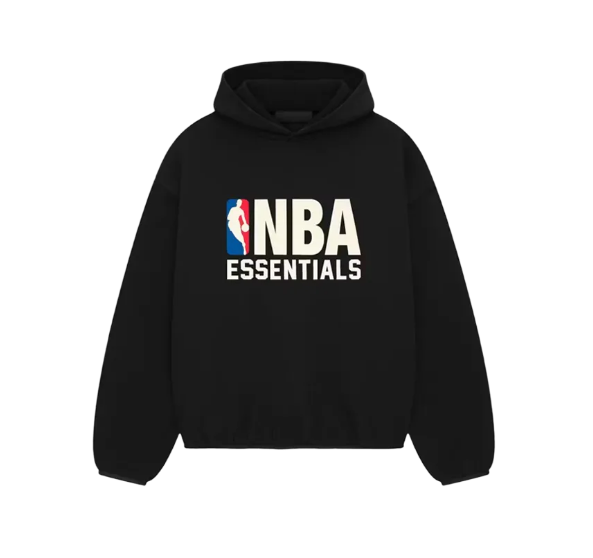Fear of God Essentials (FW24) NBA Hoodie Black