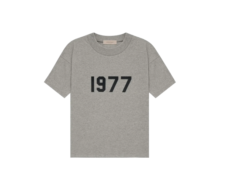 Fear of God Essentials (SS22) T-Shirt Dark Oatmeal 1977