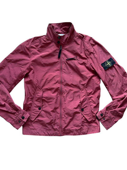 Veste imperméable stone Island rouge
