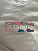 Tee Shirt Supreme x Emilio Pucci Blanc