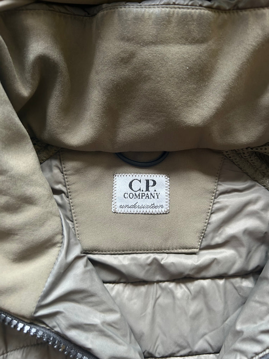 Veste Matelassée Cp Company Kaki