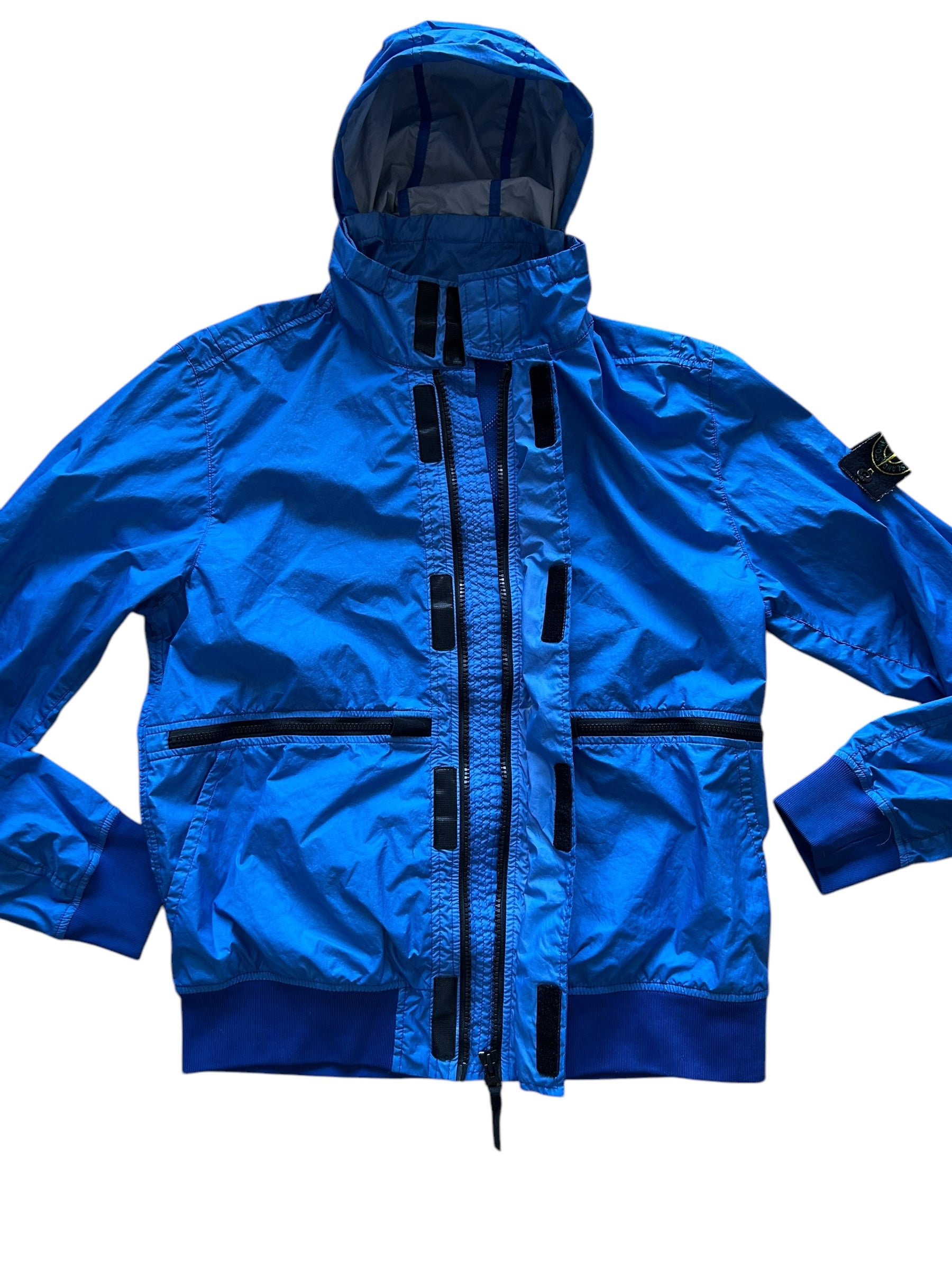 Veste imperméable stone Island bleu